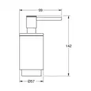 Дозатор для жидкого мыла Grohe Selection 41028000 фото 4 Aquada.com.ua