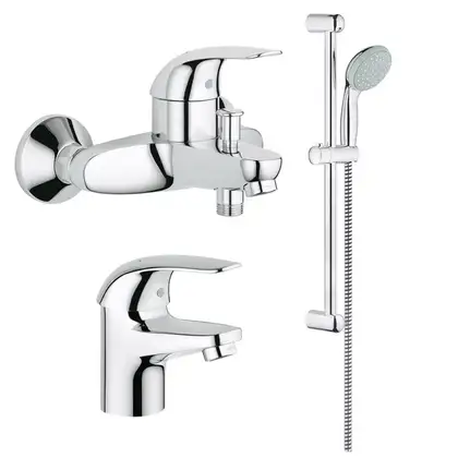 GROHE Набор смесителей Euroeco (124428) фото 6 Aquada.com.ua