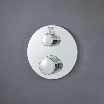 Grohe Grohtherm Термостат для душа с переключателем на 2 положения верхний/ручной душ (24076000) фото 6 Aquada.com.ua
