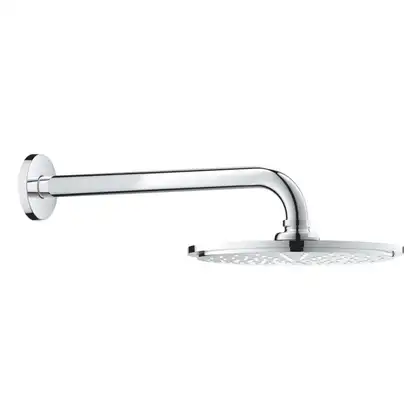 GROHE Верхній душ з душовим кронштейном 286 мм  Rainshower Cosmopolitan 210 (26052000) фото 5 Aquada.com.ua