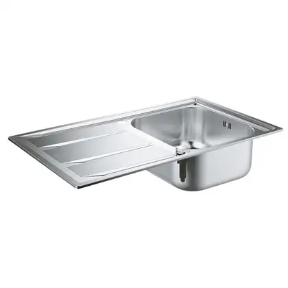 GROHE Мийка для кухні 860 x 500 мм з ексцентриком, 1 чаша, матова (31566SD0) (31566SD0) фото 3 Aquada.com.ua