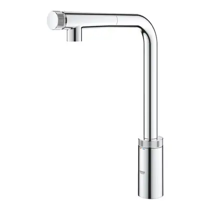 Смеситель для кухни с выдвижным изливом Grohe Minta SmartControl 31613000 фото 4 Aquada.com.ua