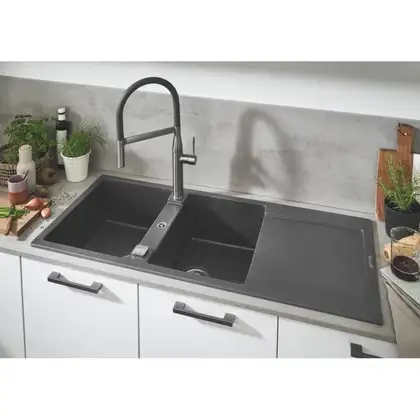 GROHE Мойка кварцевая Sink K500 двойная (31647AT0) (31647AT0) фото 8 Aquada.com.ua
