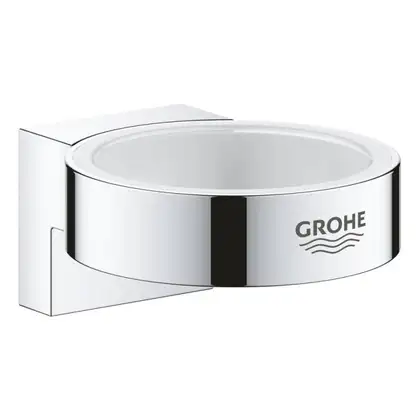 Держатель для стакана/дозатора жидкого мыла Grohe Selection, хром (41027000) фото 5 Aquada.com.ua