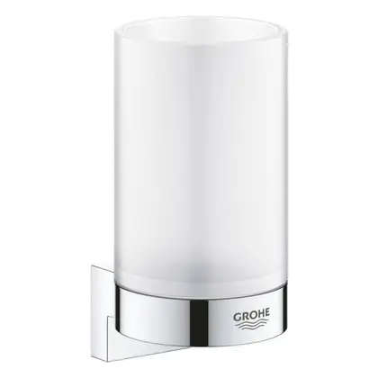 Держатель для стакана/дозатора жидкого мыла Grohe Selection, хром (41027000) фото 8 Aquada.com.ua
