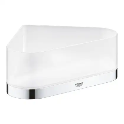 Полка Grohe Selection 41038000 с держателем фото 3 Aquada.com.ua