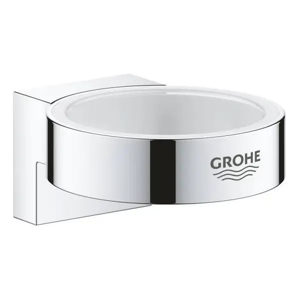 Держатель для стакана/дозатора жидкого мыла Grohe Selection, хром (41027000) фото 5 Aquada.com.ua