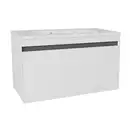 Тумба с раковиной 60 см Devit Up, белый (0W20120W) фото 1 Aquada.com.ua
