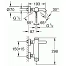 Смеситель для ванны Grohe EssenceNew 33624DA1 (33624DA1) фото 2 Aquada.com.ua