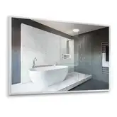 Зеркало Devit Art 80 х 60 см, белый матовый (6032140W)