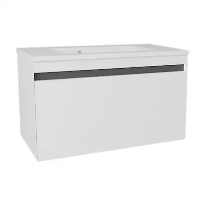 Тумба с раковиной 60 см Devit Up, белый (0W20120W) фото 1 Aquada.com.ua