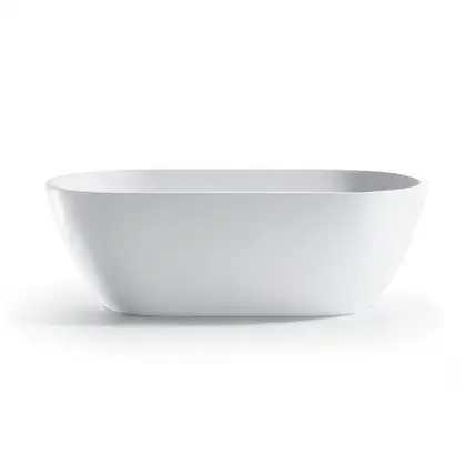Ванна из искусственного камня Devit Laguna 180 x 80 x 54 см (18080110W) фото 1 Aquada.com.ua