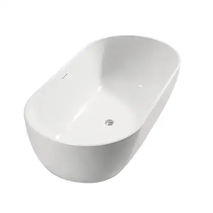 Ванна акриловая Devit Ovale 178 х 90 см + ножки и сифон (18090136) фото 1 Aquada.com.ua