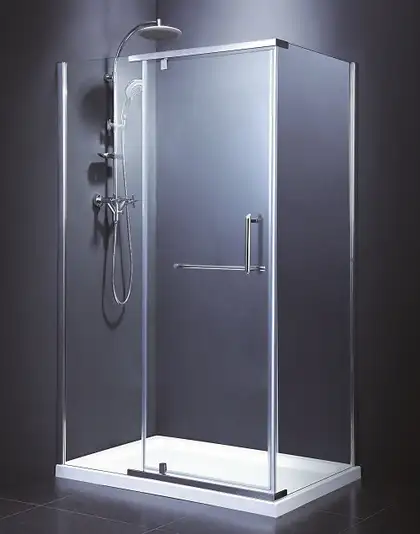 Душевая кабина Devit Comfort 900 х 900 х 1900 мм (профиль нерж. сталь, стекло серое) (FEN2123G) фото 1 Aquada.com.ua Душевая кабина Devit Comfort 900 х 900 х 1900 мм (профиль нерж. сталь, стекло серое) (FEN2123G) фото 1 Aquada.com.ua