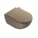 Унитаз подвесной Catalano Sfera с сиденьем Soft Closе, коричневый матовый (1VSF54RMS + 5SCSTPMS) фото 1 Aquada.com.ua