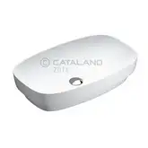 Раковина накладная на столешницу Catalano Green Lux / Colori 65 х 40 см, белый матовый (165AGRLXBM)
