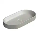 Раковина накладная на столешницу Catalano Horizon 75 х 35 см, Satin cement (170AHZCS)