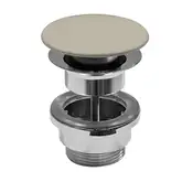 Донный клапан push-button для раковины с переливом Catalano, серый матовый (5POSCGS)