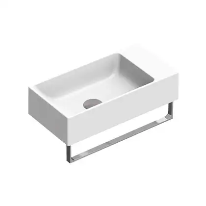 Маленькая (мини) раковина Catalano New Zero 50 x 25 см (15025VE00) фото 1 Aquada.com.ua