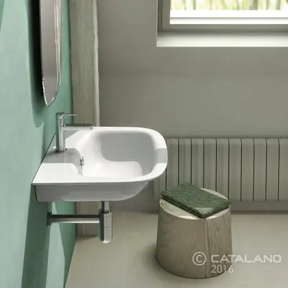 Раковина подвесная Catalano Green One 60 х 47,5 см (160GRON00) фото 2 Aquada.com.ua