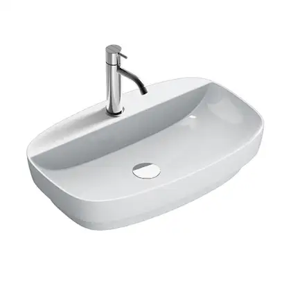 Раковина полувстраиваемая Catalano Green Lux 65 х 42 см (165GRLXN00) фото 1 Aquada.com.ua