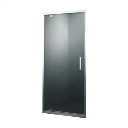 Душевая дверь Primera Frame 90 х 190 см (стекло "шиншилла") (SDP1190) фото 1 Aquada.com.ua