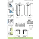 Душевая кабина Radaway Fuenta New KDJ+S door 120 R (профиль - хром; стекло - прозрачное) (384024-01-01R) фото 2 Aquada.com.ua