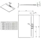 Душевой поддон Radaway Giaros D 1200x900 мм (MKGD1290-03) фото 2 Aquada.com.ua