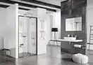 Откидное сиденье Ravak Ovo B (белый мат/чёрный) (B8F0000046) фото 3 Aquada.com.ua