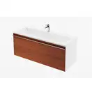 RAVAK Тумба под раковину SD Clear 100x38x42 см, белый/черешня (X000000760) фото 1 Aquada.com.ua