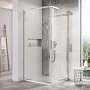 Душевая кабина Ravak Blix Slim BLSRV2 800 х 800 х h1950 мм (профиль - bright alu, стекло - прозрачное) (X1LM40C00Z1) фото 1 Aquada.com.ua