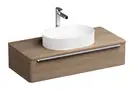 Раковина накладная на столешницу Ravak Ceramic Slim O 55 х 37 см (XJX01155001) фото 2 Aquada.com.ua
