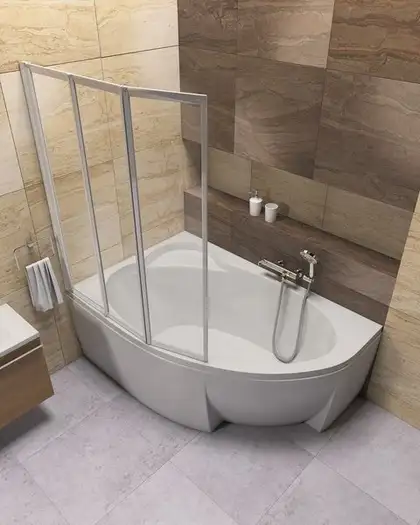 Ванна акриловая Ravak Asymmetric II 170 х 110 см (исполнение слева) (C921000000) фото 3 Aquada.com.ua