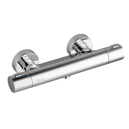 Термостатический смеситель для душа настенный Ravak Termo 300 (X070096) фото 1 Aquada.com.ua