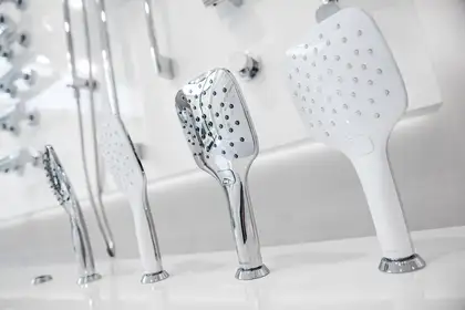 Лейка для душа Ravak Air (цвет - белый), 3 вида струи (X07P349) фото 2 Aquada.com.ua