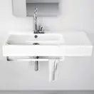 ARTCERAM Раковина подвесная ArtCeram BLOCK 90х41 см BKL002 фото 2 Aquada.com.ua