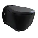 ARTCERAM Унитаз подвесной ArtCeram Blend с сиденьем Soft Close, чёрный (BLV001 03;00+BLA006 03) фото 1 Aquada.com.ua