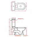 ARTCERAM Унитаз моноблок с бачком ArtCeram Hermitage (HEV004+HEC001+HEA010) фото 3 Aquada.com.ua