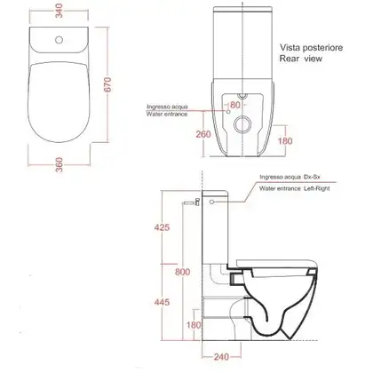 ARTCERAM Унитаз напольный ArtCeram File 2.0 с сиденьем для унитаза Soft Close (FLV003 01; 00+ FLC001 01; 00 + FLA002 01) фото 4 Aquada.com.ua