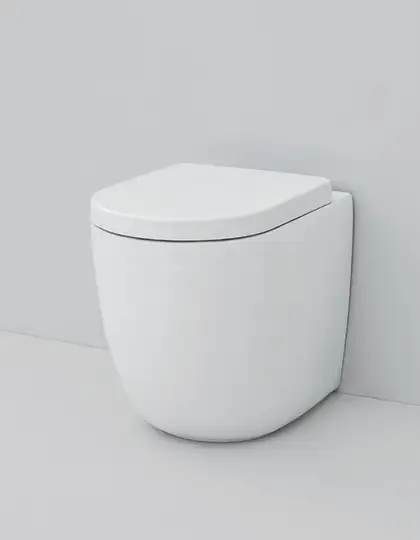 ARTCERAM Унитаз напольный безободковый ArtCeram File 2.0 с сиденьем для унитаза Soft Close (FLV005 01; 00 + FLA002 01) фото 2 Aquada.com.ua
