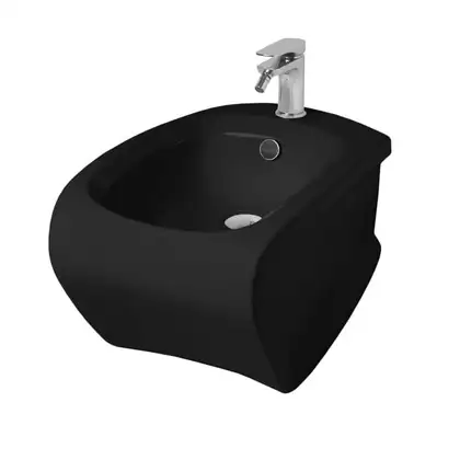 ARTCERAM Биде подвесное ArtCeram Hi-Line, черный глянецевый (HIB001 03;00) фото 2 Aquada.com.ua ARTCERAM Биде подвесное ArtCeram Hi-Line, черный глянецевый (HIB001 03;00) фото 2 Aquada.com.ua