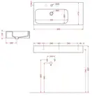 ARTCERAM Раковина подвесная ArtCeram BLOCK 90х41 см BKL002 фото 3 Aquada.com.ua
