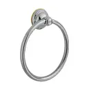 Полотенцедержатель кольцевой, хром / под зол. Hansgrohe Axor Carlton (41421090) фото 1 Aquada.com.ua