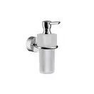 Дозатор для жидкого мыла Axor Uno (цвет - хром/стекло матовое) (41519000) фото 1 Aquada.com.ua