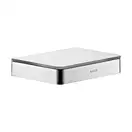 Полочка 150 мм Axor Universal Accessories, хром/стекло матовое (42840000) фото 1 Aquada.com.ua