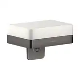 Мыльница Axor Universal Accessories, матовый чёрный хром/стекло матовое (42819340)