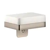 Мыльница Axor Universal Accessories, матовый никель/стекло матовое (42819820)