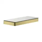 Полочка 300 мм Axor Universal Accessories, матовая латунь/стекло матовое (42838950)