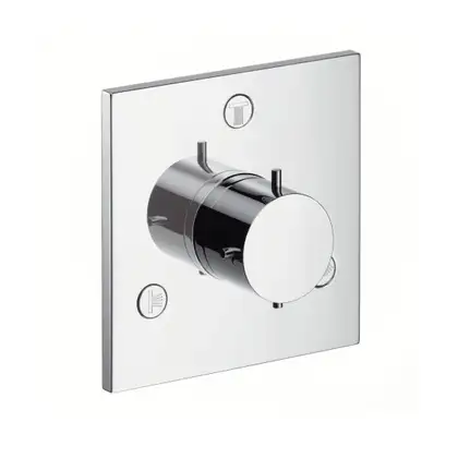 Запорный/переключающий вентиль Trio/Quattro Axor Starck X (цвет - хром) (10934000) фото 1 Aquada.com.ua