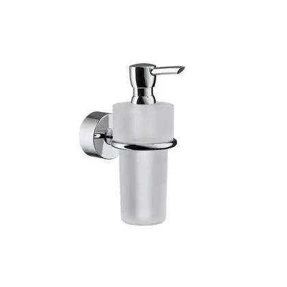 Дозатор для жидкого мыла Axor Uno (цвет - хром/стекло матовое) (41519000) фото 1 Aquada.com.ua Дозатор для жидкого мыла Axor Uno (цвет - хром/стекло матовое) (41519000) фото 1 Aquada.com.ua